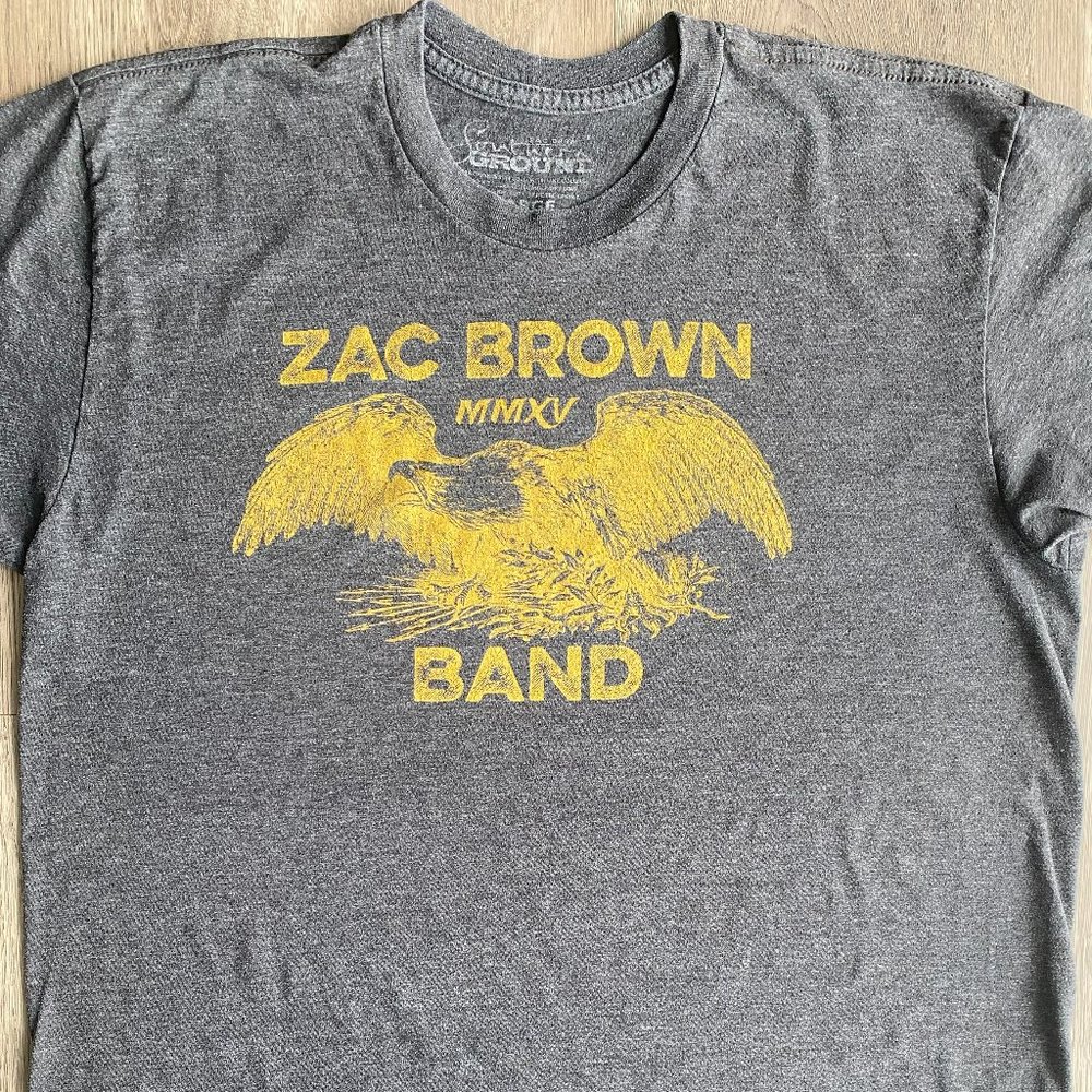 Zac Brown Jekyll + Hyde 2015 Tour Tee Sz.L